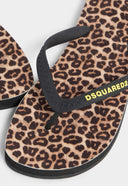 Papuci DSQUARED2, Wild2 Flip Flops, Woman