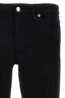 Jeans DOLCE & GABBANA, Audrey Logo Metalic, Negru