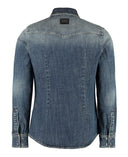 Camasa DOLCE &  GABBANA, Black Logo, Denim