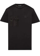 Tricou Dolce & Gabbana, Frontal Pocket, Black