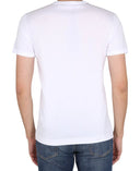 Tricou DOLCE & GABBANA, Black Contour Logo, Alb