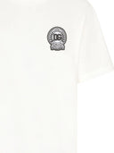 Tricou DOLCE & GABBANA, Logo Brodat, Alb