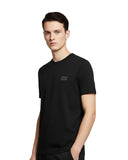 Tricou DOLCE & GABBANA, logo new plate cotton t-shirt, Negru