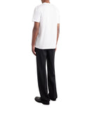 Tricou DOLCE & GABBANA, cotton jersey t-shirt with logo label, Alb