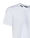 Tricou DOLCE & GABBANA, cotton jersey t-shirt with logo label, Alb