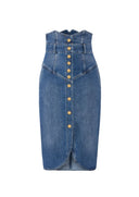 Fusta ELISABETTA FRANCHI, Denim skirt