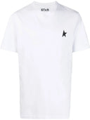 Tricou Golden Goose, One Star Logo, Short Sleeve, White