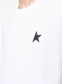Tricou Golden Goose, One Star Logo, Short Sleeve, White