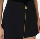 Fusta ELISABETTA FRANCHI, Miniskirt in double layer stretch crêpe fabric