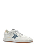 Sneakers Golden Goose, Ball Star, Distressed Leather, White