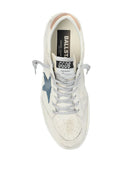 Sneakers Golden Goose, Ball Star, Distressed Leather, White