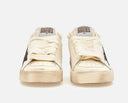 Sneakers GOLDEN GOOSE, STARDAN, Glitter attach, Alb