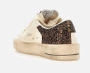 Sneakers GOLDEN GOOSE, STARDAN, Glitter attach, Alb