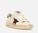 Sneakers GOLDEN GOOSE, STARDAN, Glitter attach, Alb