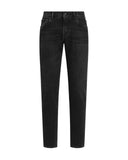 Jeans DOLCE & GABBANA, denim trousers, Negru