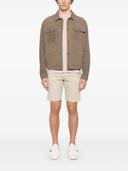 Pantaloni scurti JACOB COHEN, Nicolas Slim Design, Cotton, Almond Beige