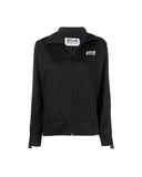 Jacheta Golden Goose, Star Print pe maneci, Black