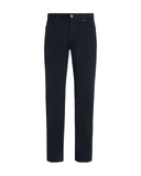 Jeans Zegna, Roccia, Slim Fit, Cotton, Navy Blue