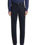 Jeans Zegna, Roccia, Slim Fit, Cotton, Navy Blue