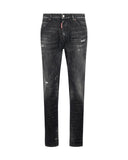 Jeans DSQUARED2, Black Fog Wash Teddy Jeans