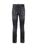 Jeans DSQUARED2, Black Fog Wash Teddy Jeans