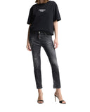 Jeans DSQUARED2, Black Fog Wash Teddy Jeans