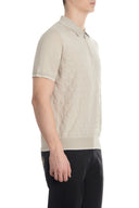 Tricou STEFANO RICCI, Model Polo, Imprimeu geometric