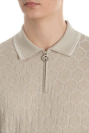 Tricou STEFANO RICCI, Model Polo, Imprimeu geometric