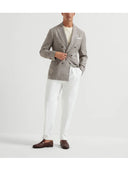 Tricou BRUNELLO CUCINELLI, Classic Design, Beige