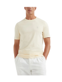 Tricou BRUNELLO CUCINELLI, Classic Design, Beige