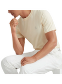 Tricou BRUNELLO CUCINELLI, Classic Design, Beige
