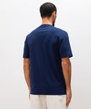 Tricou BRUNELLO CUCINELLI, Classic Design, Dark Blue