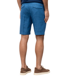 BERMUDE STEFANO RICCI, Logo Insert, Wool, Blue