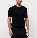 Tricou BRUNELLO CUCINELLI,Classic Design, Black