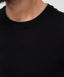 Tricou BRUNELLO CUCINELLI,Classic Design, Black