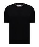 Tricou BRUNELLO CUCINELLI,Classic Design, Black
