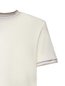 Tricou ELEVENTY, cotton jersey t-shirt, Cream