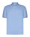Tricou BRUNELLO CUCINELLI, Logo Embroidered, Polo, Blue