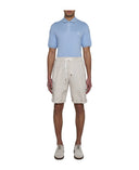 Tricou BRUNELLO CUCINELLI, Logo Embroidered, Polo, Blue