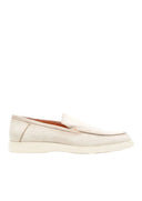 Loafers Santoni, Classic, Leather, Beige