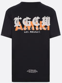 TRICOU AMIRI, Bumbac, Print Frontal Black