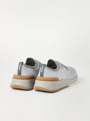 Sneakers BRUNELLO CUCINELLI, Knitted Detail, Low Top, Grey