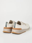Sneakers BRUNELLO CUCINELLI, Knitted Detail, Low Top, Beige