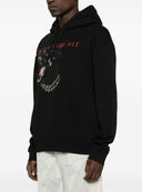 HANORAC IH NOM UH NIT, Black dog-print sweatshirt