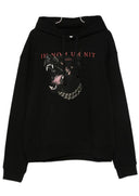 HANORAC IH NOM UH NIT, Black dog-print sweatshirt