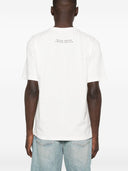 Tricou Ih Nom Uh Nit, Grey Diamonds mask-print T-shirt, Alb