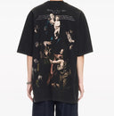 Tricou OFF WHITE, Graphic Print, Oversized
