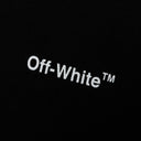 Bluza Off White, Bumbac, Print Caravaggio, Black
