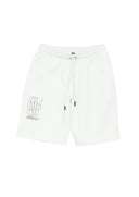 Bermude OFF WHITE, Logo Detailed Drawstring Shorts, Alb