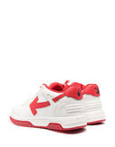 Sneakers OFF WHITE,  Low Top Out of Office, Red White